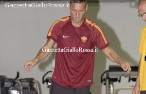 Allenamento Totti