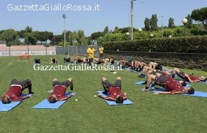 Allenamento Roma