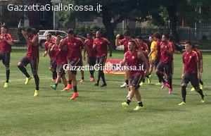 Allenamento Roma