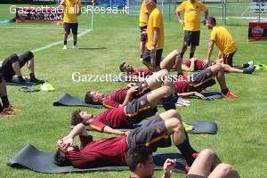 Addominali per i giallorossi