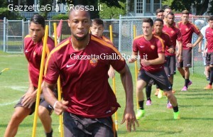 Keita in allenamento