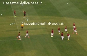 Riscaldamento Roma Liverpool