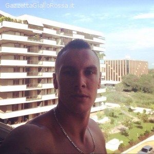 Il selfie di Skorupski postato su Instragram e Fb