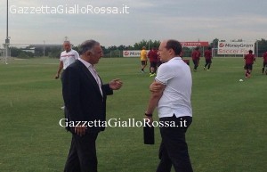 Pallotta parla con Baldissoni