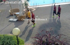 Allenamento a Trigoria