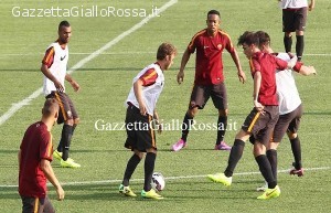 Allenamento Roma