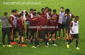 Allenamento sotto la pioggia a Bad Waltersdorf