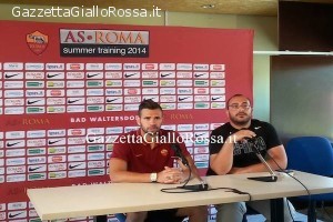 Leo Castan in conferenza stampa