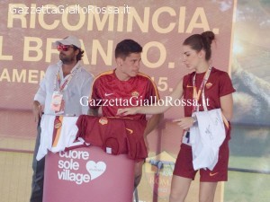 Iturbe alla sessione di autografi