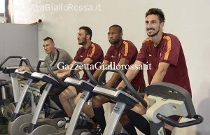 Da sinistra; Skorupski, Torosidis, Keita e Astori