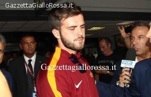 Pjanic a Fiumicino