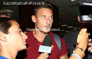 Totti a Fiumicino