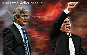 Manchester City Roma Garcia Pellegrini