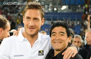 Totti e Maradona