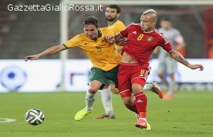 Nainggolan in Belgio-Australia