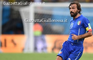 Pirlo con la maglia della Nazionale