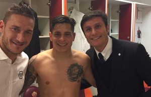 Totti, Iturbe e Zanetti