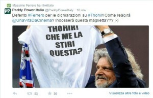 Twitter Massimo Ferrero