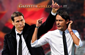Garcia Inzaghi Roma-Milan