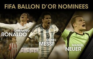 Ronaldo, Messi, Neuer