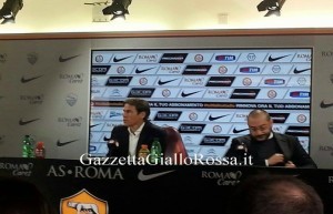 Rudi Garcia conferenza Genoa-Roma