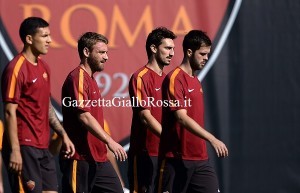 Allenamento Trigoria