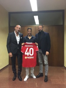 Kevin Mendez al Perugia (foto perugiacalcio)