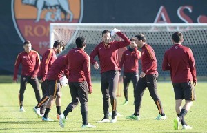 Allenamento As Roma 