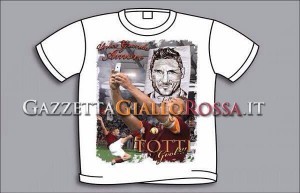 Totti maglia celebrativa 