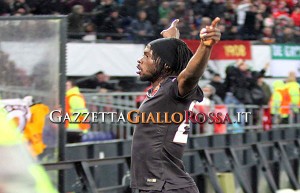 Feyenoord-Roma esultanza Gervinho