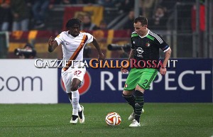 Roma-Feyenoord Gervinho