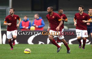 Verona-Roma azione Keita