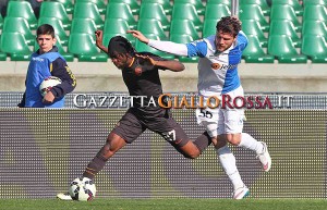 Chievo-Roma azione Gervinho