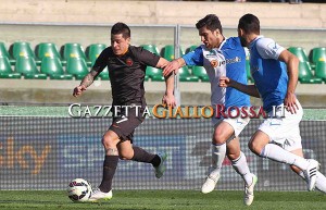 Chievo-Roma azione Iturbe