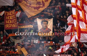 Roma-Fiorentina tifosi Roma