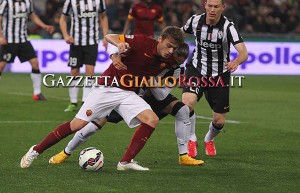 Roma-Juventus azione Ljajic