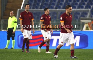 Roma-Sampdoria Astori Iturbe Totti