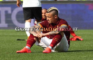Roma-Atalanta Nainggolan a fine partita