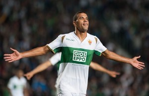 Jonathas con la maglia dell'Elche