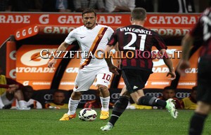 Milan-Roma Totti