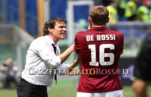 Roma-Genoa Garcia e De Rossi