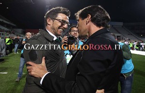 Sassuolo-Roma Di Francesco e Garcia