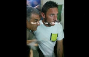 Totti al Gemelli