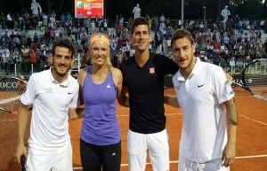Totti, Djokovic, Wozniacki, Florenzi