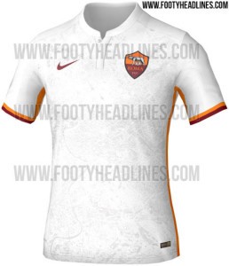 Seconda Maglia As Roma (2015/2016)