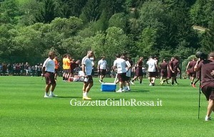 Allenamento Roma