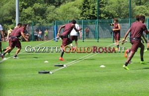 Allenamento Roma