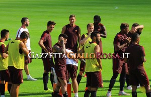 Allenamento Roma