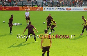 Allenamento Roma