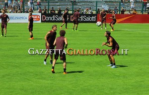 Allenamento Roma